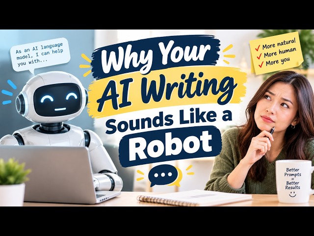 Why Your AI Writing Sounds Like a Robot (And How to Fix It)