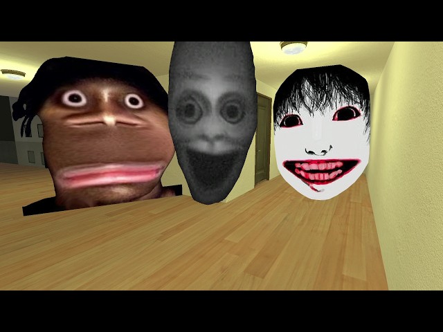 unlimited nextbots in big maze garrys mod snpc #snpc