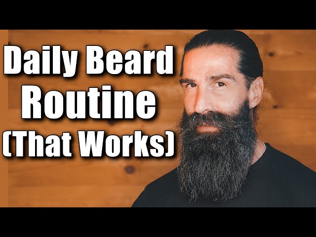 Daily Beard Care Routine | Brush, Wash, Oil, Balm & Straightener (Odenson Products + Discount Code)