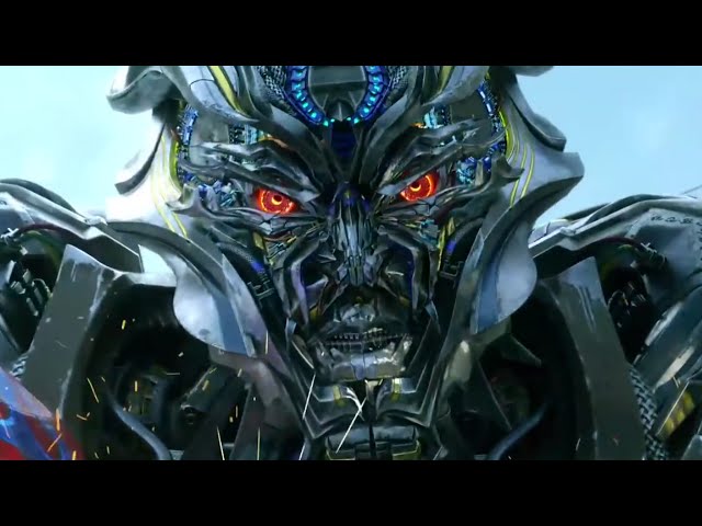 Transformers: Age of Extinction - Optimus Prime vs. Galvatron & Lockdown 1080p