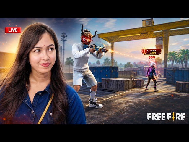 🔴 Free Fire LIVE | Top 1 Grandmaster ! ⚽🔥 #roygaming #freefirelive
