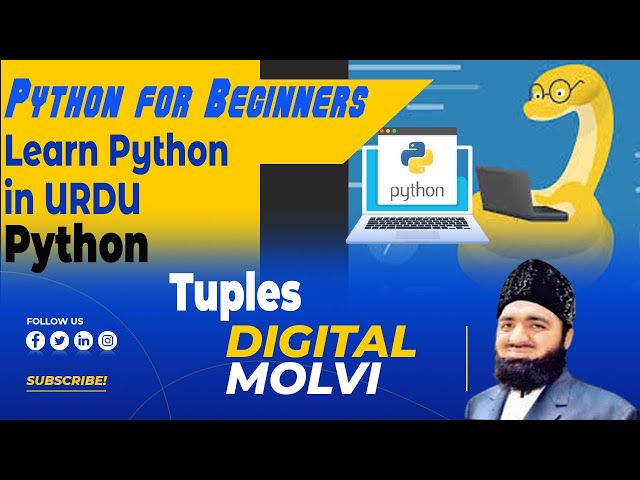 Tuples in Python Tutorial for Beginners Part 5 - Learn Python in Urdu   [Full Course for Beginners]