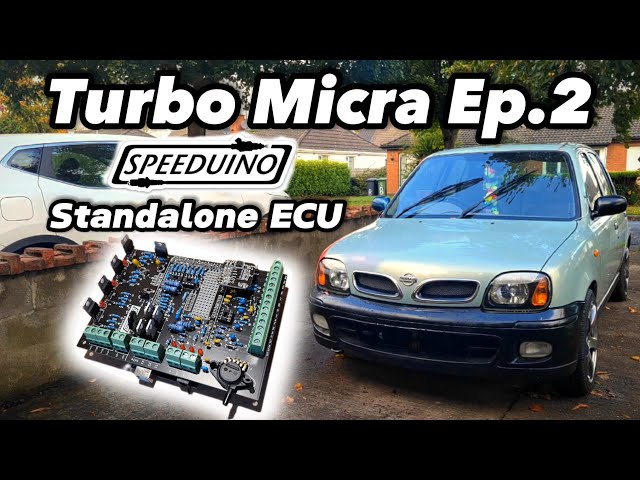 Building and Installing a Speeduino Standalone ECU - Turbo Micra Ep.2