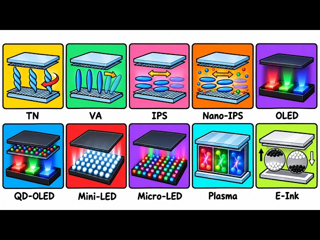 Every Type of Display Panel Explained