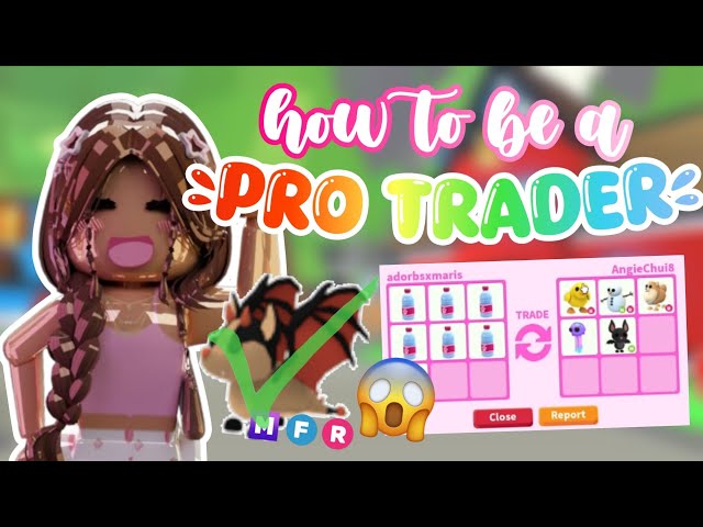 how to be a PRO TRADER in Adopt Me! *Get RICH FAST!!* 🤫💰