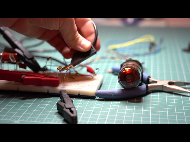 Manually spinning an OG-4 dekatron tube