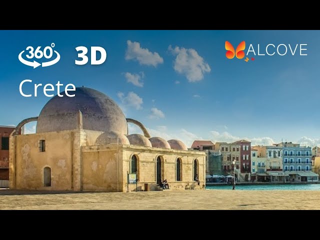 360 3D CRETE, GREECE - PT 2 of 4 VIRTUAL TRAVEL Hi-res, Full Series in Alcove VR on Meta Quest