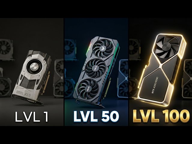 Every Level Of Graphics Cards Explained in 4 Minutes