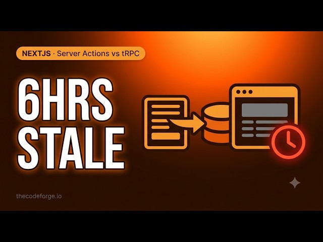 Next.js Server Actions vs tRPC: Missing revalidateTag