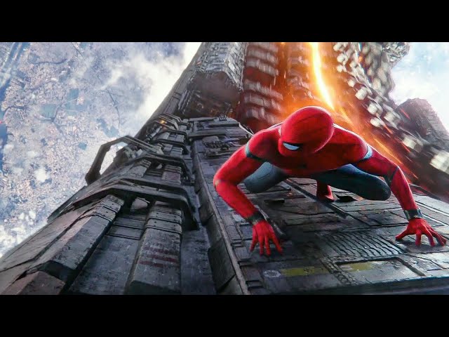 When Maw captures Strange, Stark and Parker sneak aboard Maw's spaceship. Avengers: Infinity War