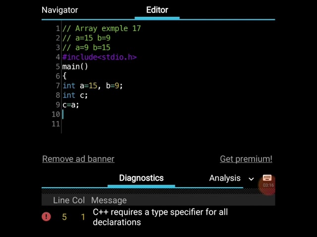 HSC ICT | chapter 5| Array |  Example 17 | programming language