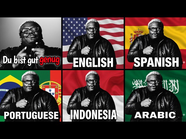 Du Bist Gut Genug in Different Languages