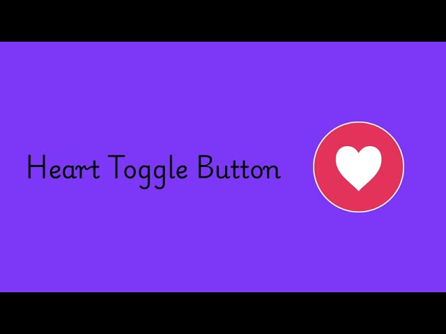 How to Create a Heart Button Animation using HTML, CSS & JavaScript | CSS UI Animation Tutorial ❤️