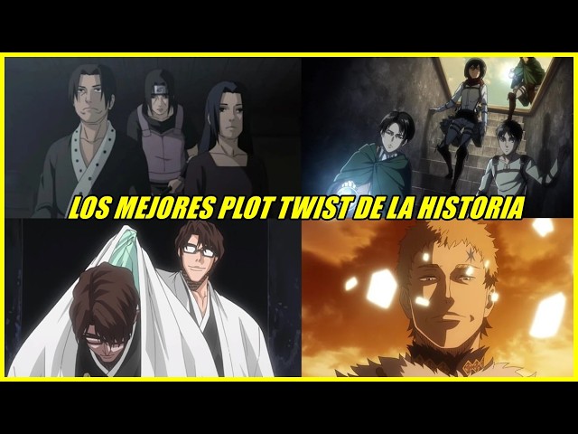 THE BEST PLOT TWISTS IN ANIME