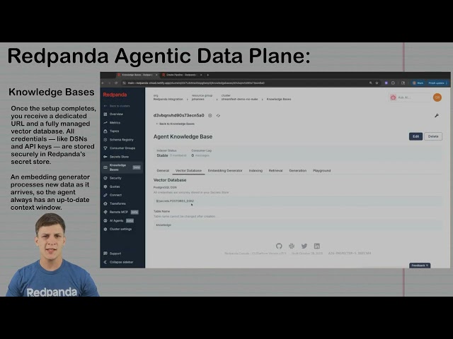 Redpanda Agentic Data Plane: Knowledge Bases