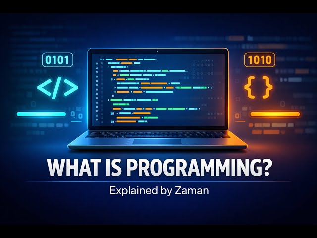 What is programming ? Programming Basics Explained from Scratch