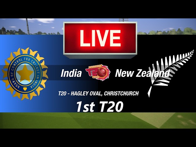 🛑Hindi🛑LIVE- INDIA vs NEW ZEALAND, 1st T20🛑NZ vs IND 2026🛑CRICKET 26 GAMEPLAY🛑LIVE MATCH STREAMING🏏