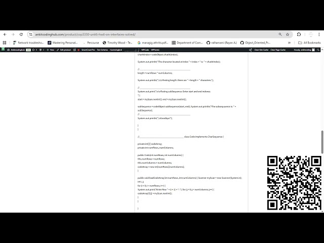 COP3330 – Unit6 : HW4 on Interfaces Solved