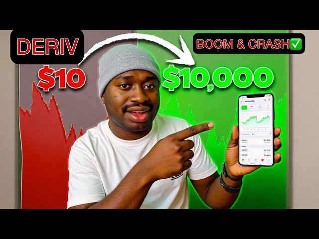 😱Deriv Mobile TRADING ROBOT On MT5 #forex