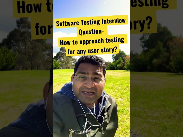 How to test any user story in Agile Projects | Manual Testing Interview Question #shorts