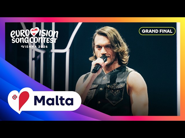 AIDAN - Bella (LIVE) | Malta 🇲🇹 | Grand Final | Eurovision 2026