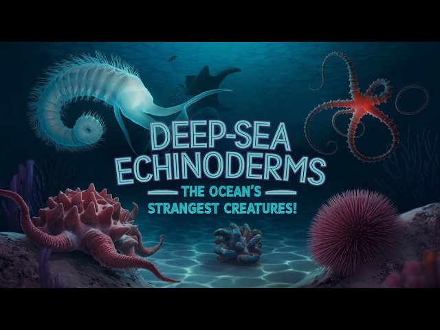 Deep-Sea Echinoderms: The Ocean’s Strangest Creatures!