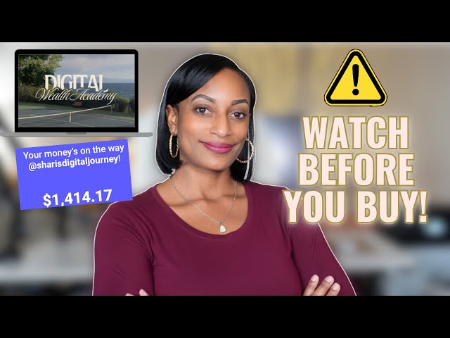 Digital Wealth Academy 3.0 Review & Walk Through | How I Made $14,000 With DWA