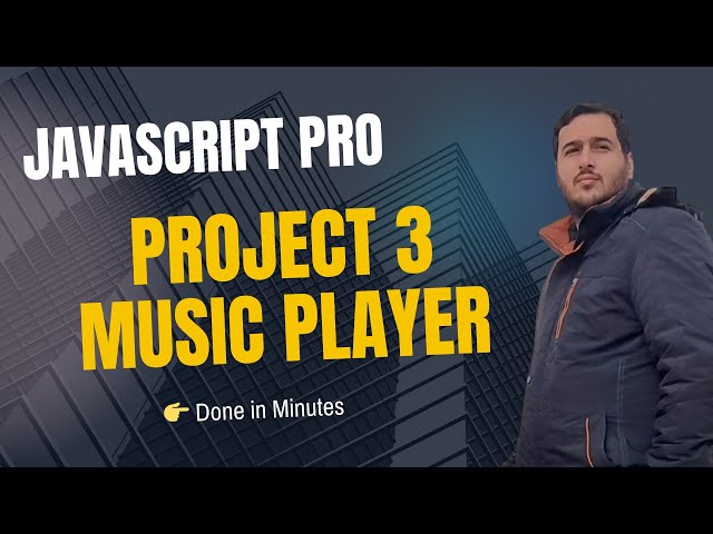 سریع‌ترین و بهترین راه استایل‌دهی پروژه موزیک پلیر | Project 3: Project Styling