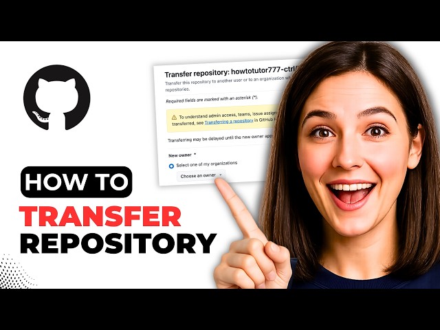 How To Transfer A GitHub Repository