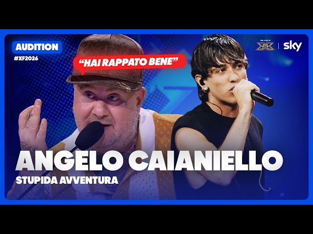 Angelo Caianiello | "Stupid Adventure" | Audition Performance | X Factor 2026