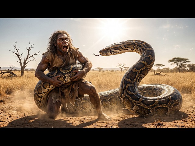 Life Millions of Years Ago | When a Giant Python Trapped Early Humans