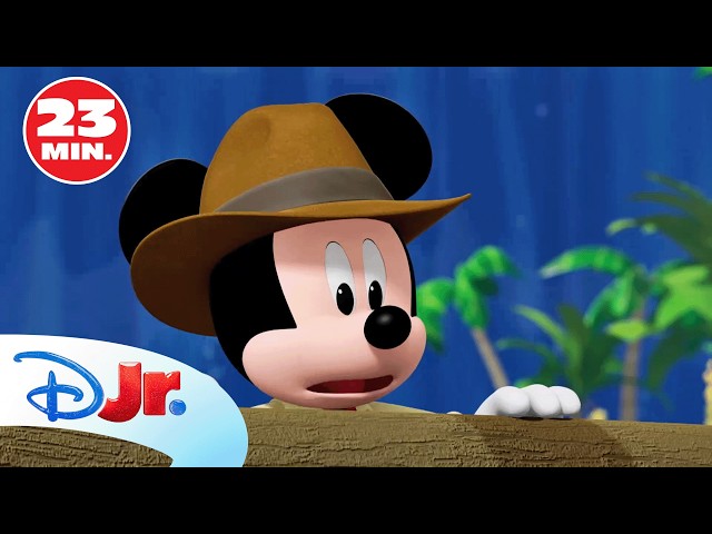LA CASA DE MICKEY MOUSE: La noche de cine de Mickey 🎥 | EPISODIO COMPLETO | @DisneyJuniorES