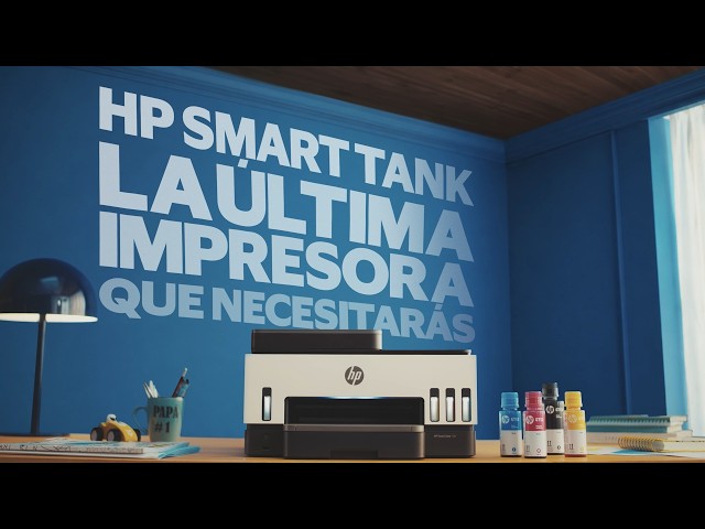 HP Smart Tank | La última impresora que necesitarás | Sin cartuchos y fácil de usar