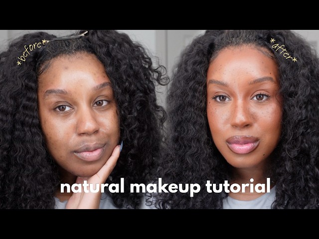natural makeup tutorial | easy, 15 minute makeup | Natasha S.