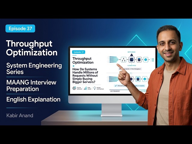 Episode 37: Throughput Optimization | System Engineering Series | English
