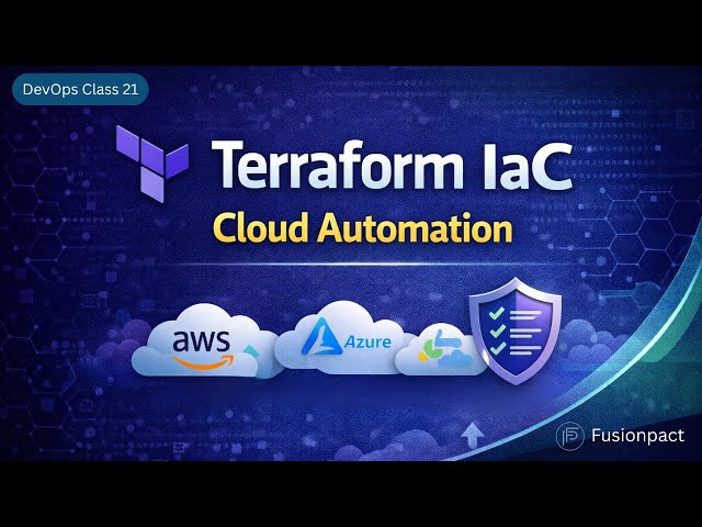 Terraform Explained | Infrastructure as Code (IaC) Tutorial | DevOps Class 21