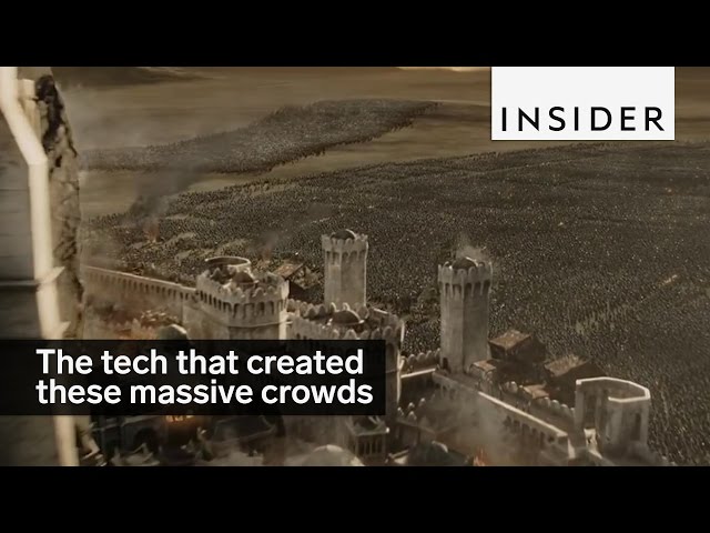 How Hollywood makes huge crowds