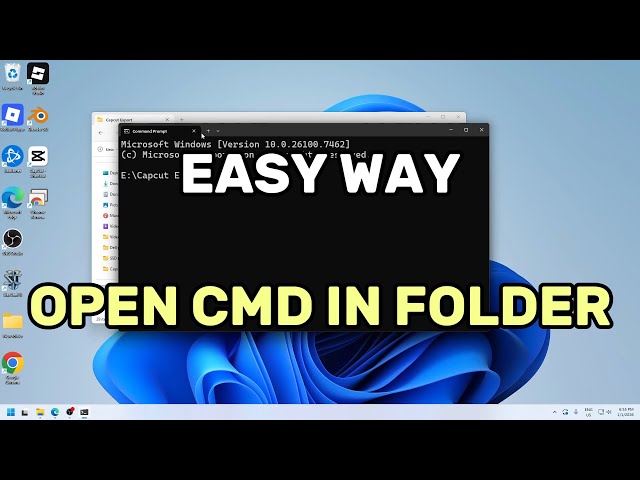 Open Command Prompt in Any Folder on Windows 11 (3 Easy Ways)