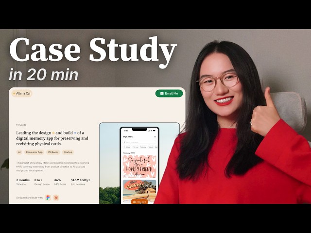 How to create your first UX case study (2026 beginner tutorial)