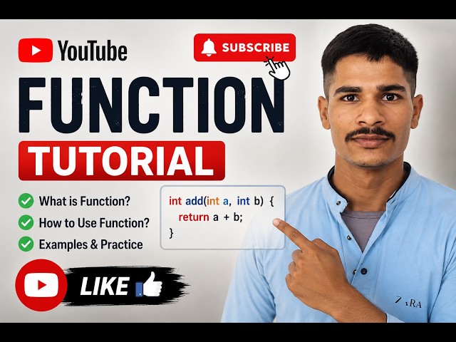 L 10 | function tutorial from basic to advance