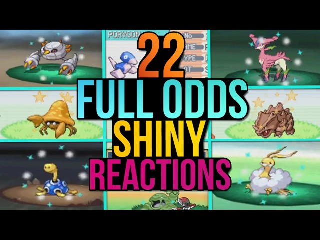 I Shiny Hunted Full Odds For One Year! (Shiny Compilation)