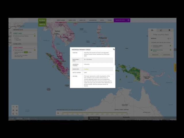 GFW Tutorial | Visualize Country Data