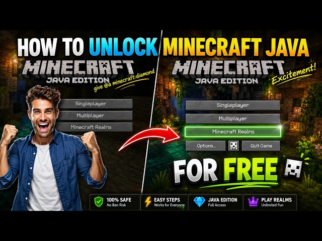 How to Download Minecraft java Edition For Free Step By Step