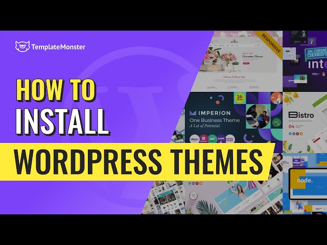 How To Install WordPress Themes | TemplateMonster