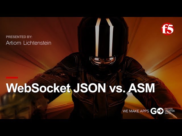 WebSocket JSON vs. F5 ASM /DEMO