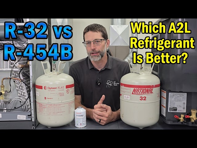 R-32 vs R-454B A2L Refrigerant! Which Is My Favorite And Why?!!