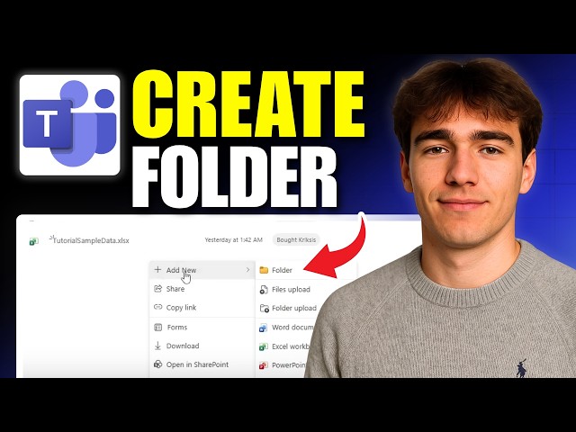 How To Create A Folder In Microsoft Teams (Tutorial 2026)
