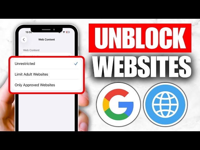 How To Unblock Websites On Google (iPhone)