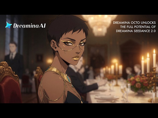 A Most Elegant Crime | Dreamina Octo AI Anime