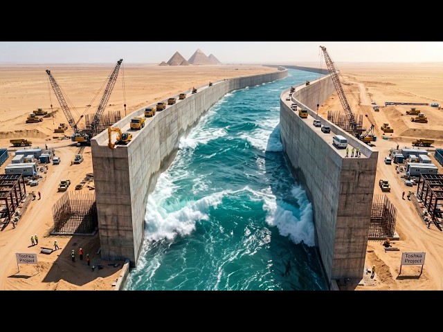 How Egypt is Building the Impossible 310 KM River that Turns the Sahara Desert Green